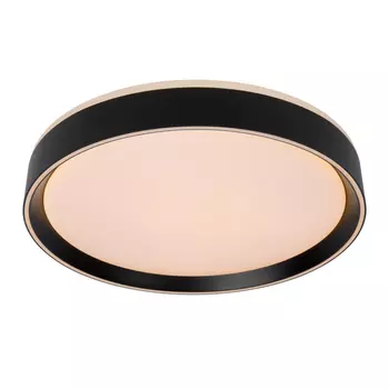 Plafoniera Lucide NURIA stil modern acril negru forma rotund LED IP20 - 79182/24/30