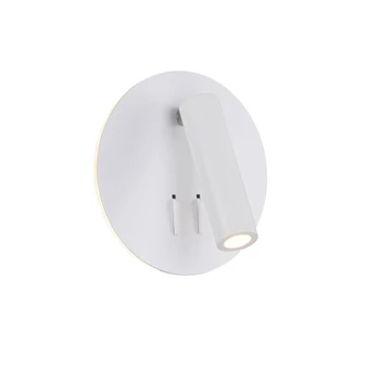 Aplica de perete Maytoni IOS 176 aluminiu alb 1x LED - C176-WL-01-6W-W