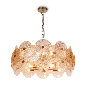 Pendul Maytoni ASTER sticla  10x E14 - MOD007PL-10G