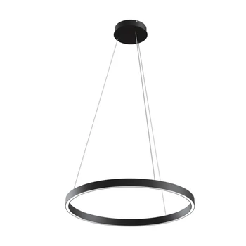 Pendul Maytoni RIM aluminiu negru 1x LED - MOD058PL-L32B4K