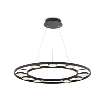 Pendul Maytoni FAD aluminiu negru 1x LED - MOD070PL-L63B3K