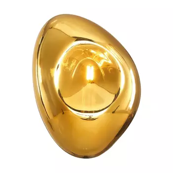 Aplica de perete Maytoni MABELL sticla auriu 1x E14 - MOD306WL-01G