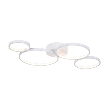Plafoniera Maytoni OLYMPIA metal alb 1x LED - MOD448-CL-4-30-W