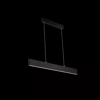 Pendul Maytoni STEP metal negru 1x LED - P010PL-L23B