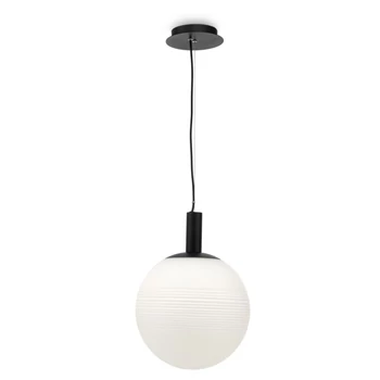 Pendul Maytoni PERLAS sticla alb 1x E27 - P061PL-01W