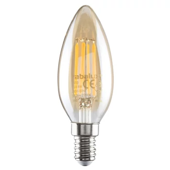 Bec filament E14-LED 4,2W 3000K 380lm 360° clasa energetica F - 1655