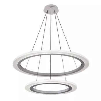 Pendul Rabalux ADRIENNE LED 62W metal argintiu cu abajur plastic transparentstil minimalist IP20 - 2429