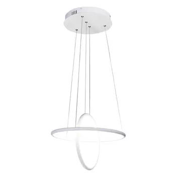Pendul Rabalux DONATELLA LED 37W metal alb cu abajur plastic stil minimalist IP20 - 2544