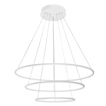 Pendul Rabalux DONATELLA LED 95W metal alb cu abajur plastic stil minimalist IP20 - 2545