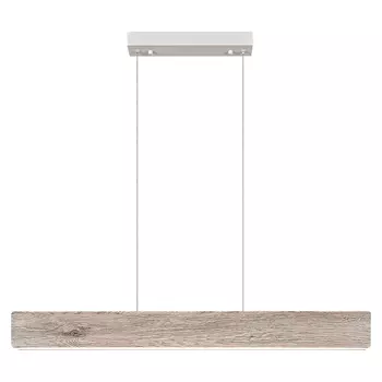 Pendul Rabalux CINNAMON LED 34W metal lemn stejar cu abajur plastic albstil scandinav IP20 - 3091