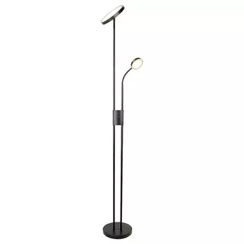 Lampadar Rabalux OPHUS LED 23W metal negru mat cu abajur sticla transparentstil modern IP20 - 3240