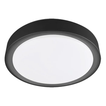 Plafoniera cu senzor de miscare Rabalux FOSTER LED 28W metal negru cu abajur plastic albstil minimalist IP20 - 3283