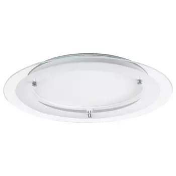 Plafoniera Rabalux LORNA LED 18W plastic alb cu abajur sticla stil modern IP20 - 3487
