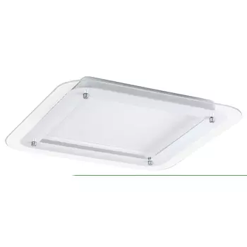 Plafoniera Rabalux LORNA LED 22W plastic alb cu abajur sticla stil modern IP20 - 3490