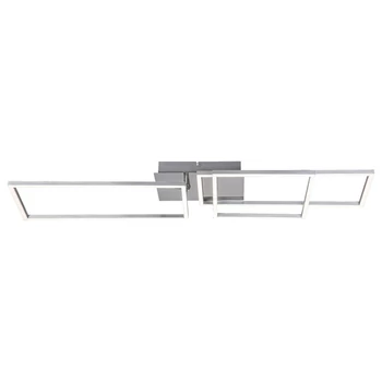 Plafoniera Rabalux CESARIO LED 44W metal crom cu abajur plastic albstil modern IP20 - 3659