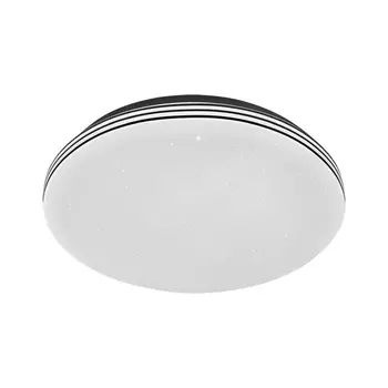 Plafoniera baie Rabalux TOMA LED 30W metal crom cu abajur acril albstil modern IP44 - 3875