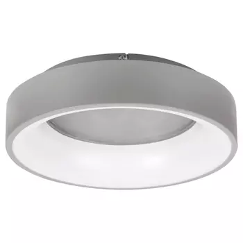 Plafoniera Rabalux ADELINE LED 24W metal gri cu abajur acril albstil minimalist IP20 - 3928