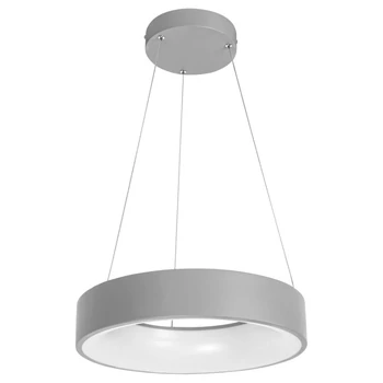 Pendul Rabalux ADELINE LED 24W metal gri cu abajur acril albstil minimalist IP20 - 3929