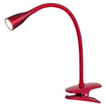 Veioza de birou Rabalux JEFF LED 4,5W plastic visiniu cu abajur plastic stil modern IP20 - 4198