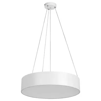 Pendul Rabalux RENATA E27 metal alb mat cu abajur acril albstil modern IP20 - 5084