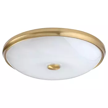 Plafoniera Rabalux JASNA LED 24W metal alama antic cu abajur sticla albstil clasic IP20 - 5196