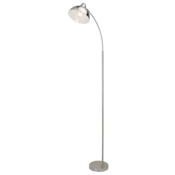 Lampadar Rabalux DARON E27 metal crom satinat cu abajur metal stil modern IP20 - 5241