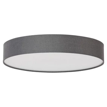 Plafoniera Rabalux ARTEMIS LED 24W metal gri cu abajur textil albstil modern IP20 - 5681