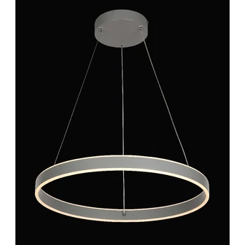 Pendul Rabalux OTHELLO LED metal gri cu abajur silicon albstil minimalist IP20 - 6299