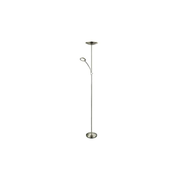 Lampadar Rabalux VLASTA LED 18W+5W metal crom satinat cu abajur plastic stil modern IP20 - 7006