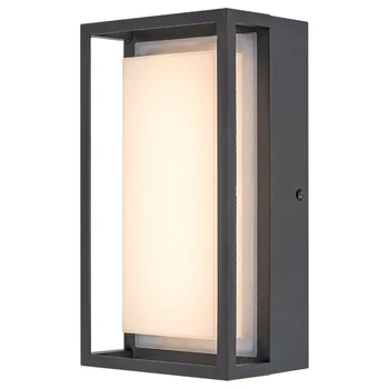 Aplica exterior Rabalux MENDOZA LED 6,5W aluminiu antracit cu abajur plastic albstil modern IP65 - 7109