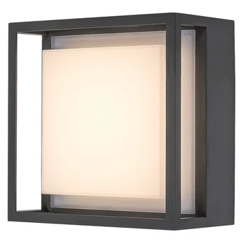 Aplica exterior Rabalux MENDOZA LED 6,5W aluminiu antracit cu abajur plastic albstil modern IP65 - 7110