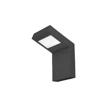 Aplica exterior Rabalux LIMA LED plastic negru mat cu abajur plastic albstil minimalist IP44 - 7925