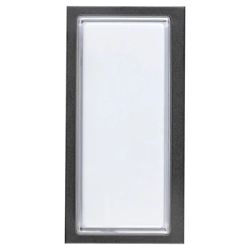 Aplica exterior Rabalux ANDORRA LED 12W metal negru cu abajur plastic albstil modern IP54 - 8830