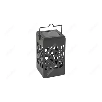 Solar Rabalux MORA LED plastic negru cu abajur plastic stil traditional IP23 - 8948