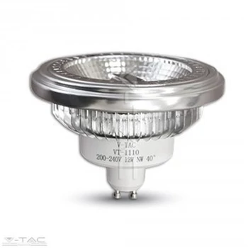 Bec cu LED GU10 12W Lumina calda - Vtac SKU-4224