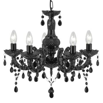 MARIE THERESE - Searchlight-1455-5BK - Candelabru