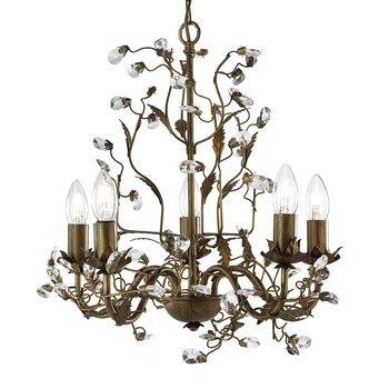 Almandite - Searchlight-2495-5BR - Candelabru