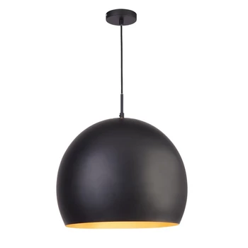 INDUSTRIAL PENDANTS - Searchlight-3039BK - Pendul