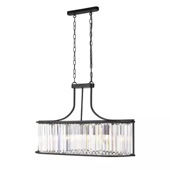 VICTORIA - Searchlight-8095-5BK - Pendul