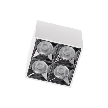 Plafoniera Nowodvorski Mini LED, metal, alb, 3000K, 16W, 1500lm - TL-10047