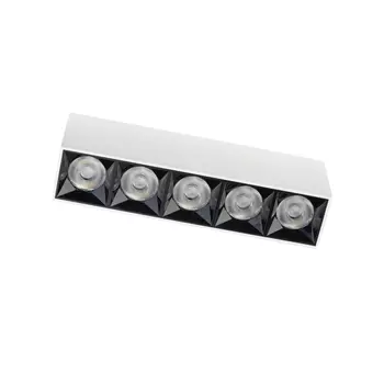 Plafoniera Nowodvorski Mini LED, metal, alb, 3000K, 20W, 1700lm - TL-10048
