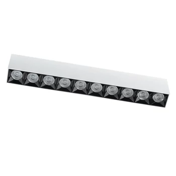 Plafoniera Nowodvorski Mini LED, metal, alb, 3000K, 40W, 3500lm - TL-10050