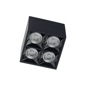 Plafoniera Nowodvorski Mini LED, metal, negru, 3000K, 16W, 1500lm - TL-10054