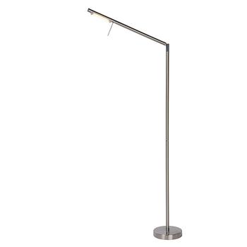Lampadar Lucide BERGAMO stil modern metal crom satinat forma rotund LED IP20 - 12719/06/12