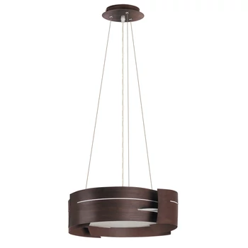 Pendul Rabalux BERBERA E27 metal wenge cu abajur plastic stil minimalist IP20 - 2215