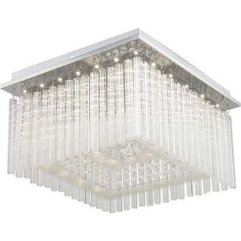 Plafoniera Rabalux DANIELLE LED 21W metal crom cu abajur acril sticla cristal transparentstil modern IP20 - 2448