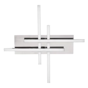 Plafoniera Rabalux MEREDITH LED 20W metal crom cu abajur plastic albstil minimalist IP20 - 2478