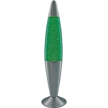 Lampa decor Rabalux GLITTER E14 25W inclus metal verde cu abajur sticla stil traditional IP20 - 4113