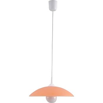 Pendul Rabalux CUPOLARANGE E27 plastic portocaliu cu abajur sticla stil traditional IP20 - 4613