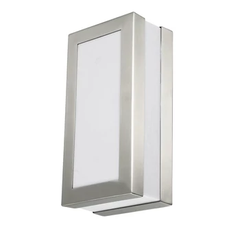 Aplica exterior Rabalux STUTTGART E27 metal crom satinat cu abajur plastic albstil modern IP44 - 8170